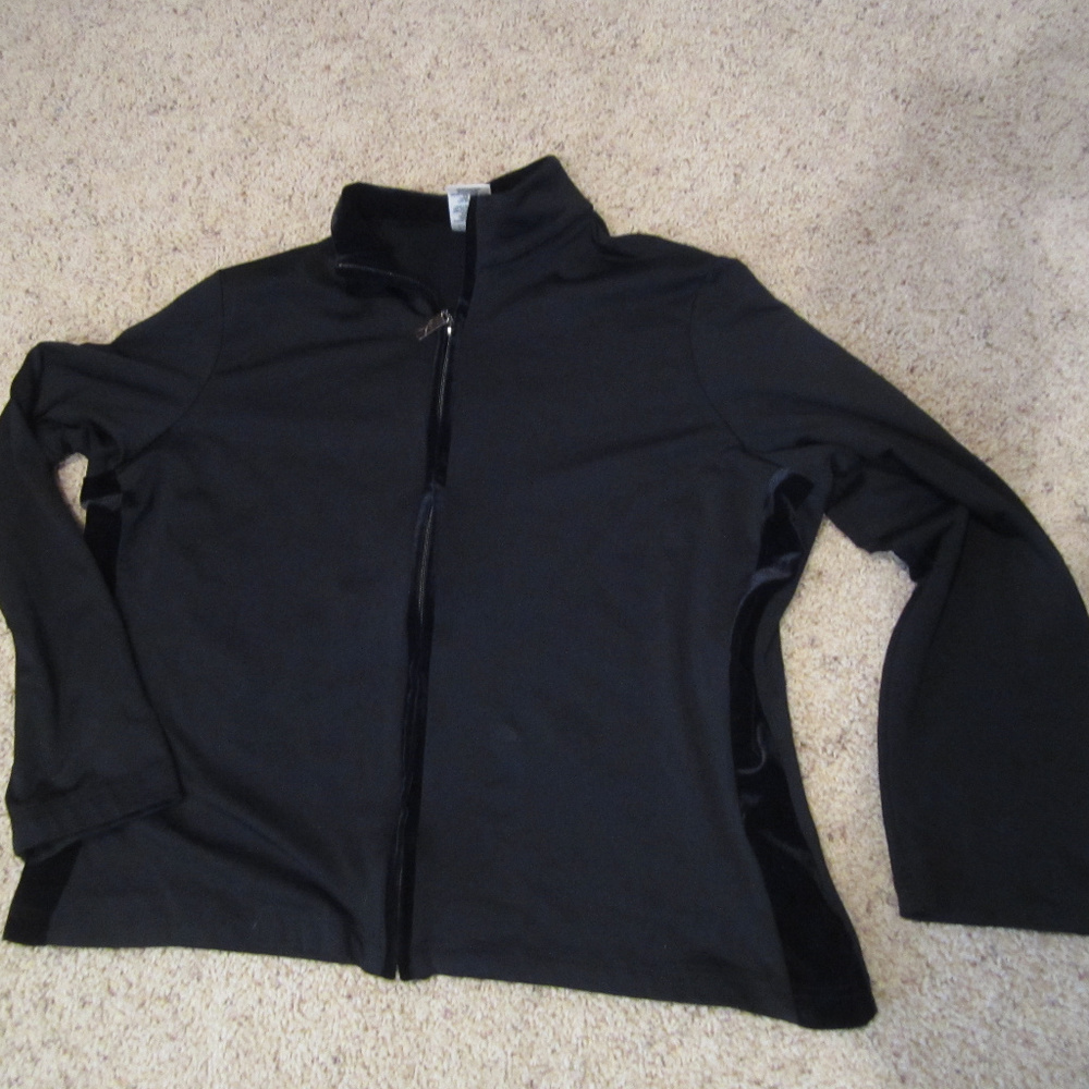 DANSKIN NOW LADIES XL POLYESTER/SPANDEX JACKET